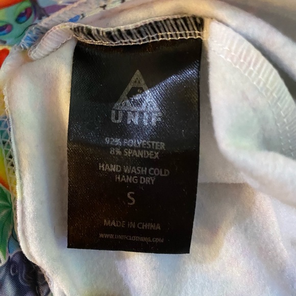 UNIF Rainbow Lisa Frank Crop Small - Picture 5 of 6